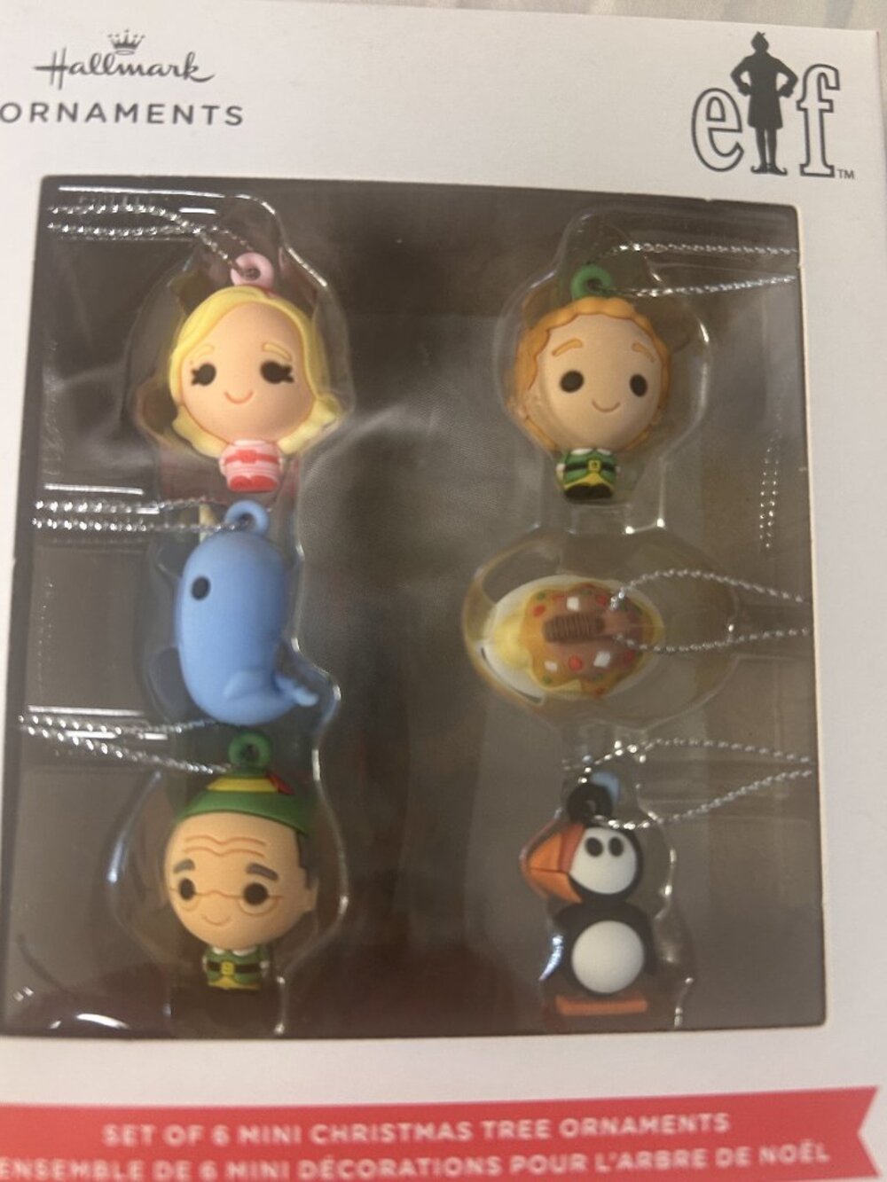 Hallmark Buddy the Elf and Friends Mini Ornaments